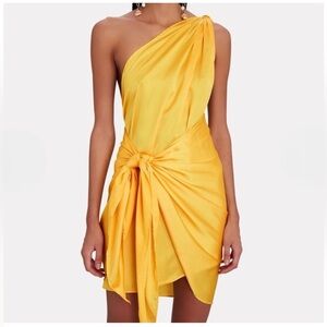 Brand new Baobab Collection One-Shoulder Yellow Dress